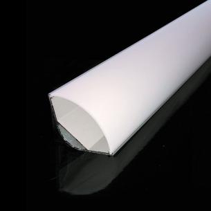 rneprofil hj 2500mm - cover opal med 5 profil alu