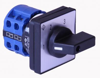 e a231-600 ca10 front 48x48 frontmontage huls 4 1-2-3-4 20a polet 1 trinomskifter naimer kraus