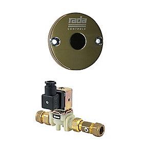 styremodul og magnetventil vandal-sikret - gsensor ir-v med r sv brus vask 129 pulse rada