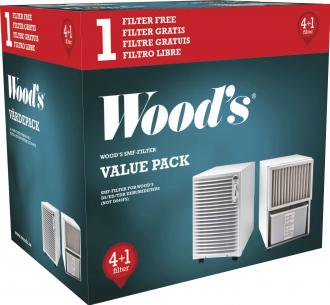 5-pack ramme uden smf-filter s wood