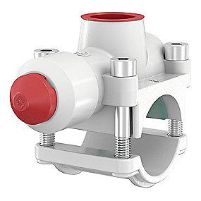 4 3 x mm 28 anboringstee t-plus flamco