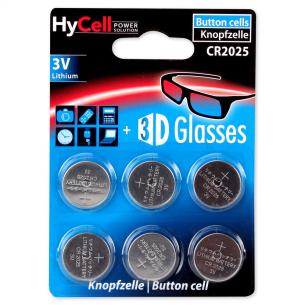 knapcelle lithium 3v k6 cr2025 batteri