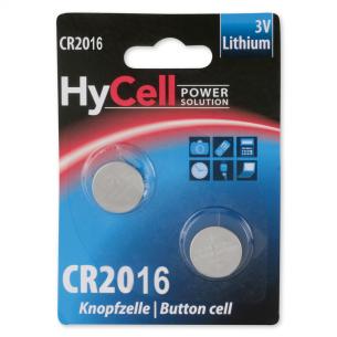 knapcelle lithium 3v k2 cr2016 batteri