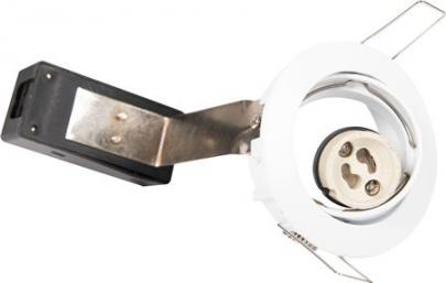 zamax - hvid 83mm 230v gu10 downlight dl-830