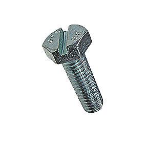 stk 100 a pakke - gevind fuld rv k lige 6kt 933sz din elforzinket m6x30 tskrue s bossard