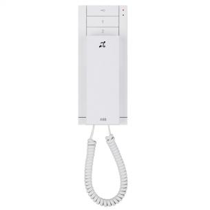 m22003-w r r med audio-svartelefon abb-welcome