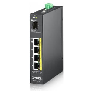 sfp x 1 1000 100 10 port 5 rgs100 industri switch zyxel