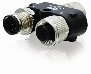 m12-3h y-connector