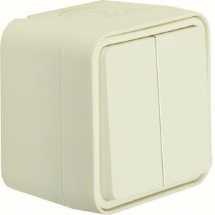 w1 komplet hvid kroneafbryder