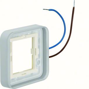 24v 12 w1 bl belyst enkelt ramme