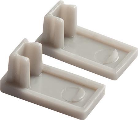 2stk plast u ksel ended micro profil