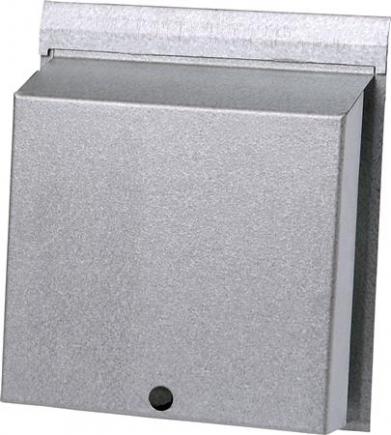 mm 98 plaststuds med mm 170x150 aluzink stormkappe