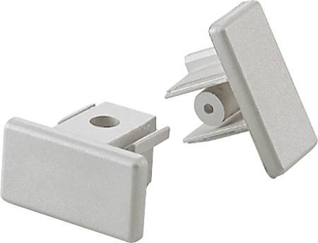 plast hvid endestykke 230v faset 1 square