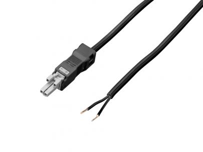 mm 3000 ngde l dc v 24 2-pole mforsyning str til tilslutningsledning