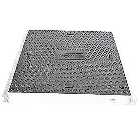 a15 belastningsklasse bningsramme indst galv med komposit af 90mm h nd kabelbr for 600x600mm ksel d uni-seals