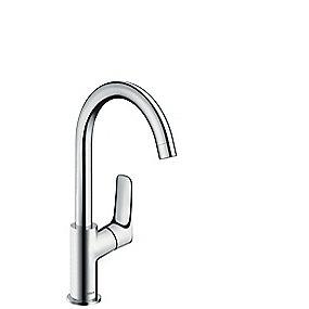 krom bundventil uden svingtud med h�ndvaskarmatur 210 logis hansgrohe