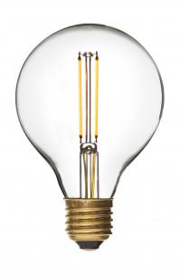 dim 100lm 1w e27 one luxe de globe led danlamp