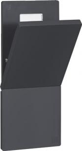 7016 ral - antracitgrå målerskab f lågsæt