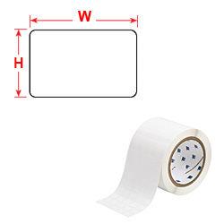 mm 35 6 x 8 50 label polyester hvid 5 tht-15-488-2