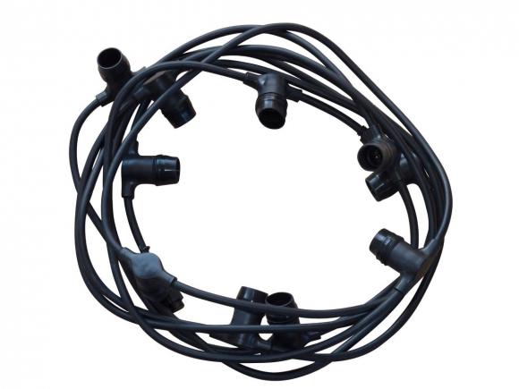 rskilt s bestilles tilslutningskabel sammenbygges kan fatninger e27 stk 10 med mtr 5 7 de lysk rs udend