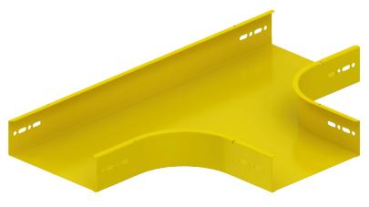 ral1023 fzs 110hx100x1mm t-stykke
