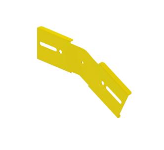 ral1023 110hmm koblingsbeslag justerbar
