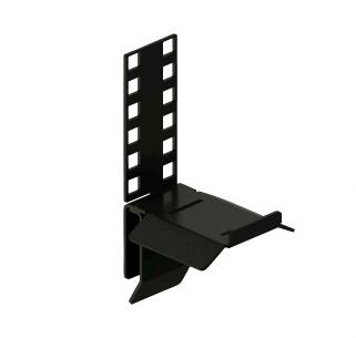 sort 2u beslag panel patch