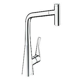 krom k udtr med kkenarmatur k 320 select metris hansgrohe