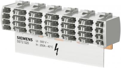 skinne din 16mm2 1x indgang 690v 80a 1-pol fordelingsblok