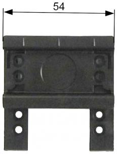 8us19981da00 indstik for rum med plastik mm 35 monteringsskinne b l busbar vertikal system adapter busbar