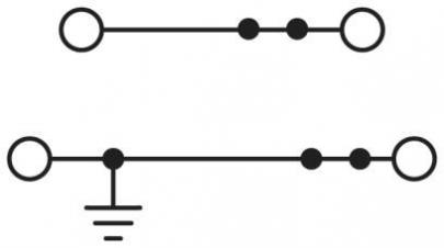 n 4-pe uttb gennemgangsklemme