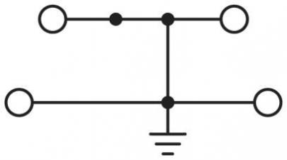 4-pe pttb jordleder-etageklemme