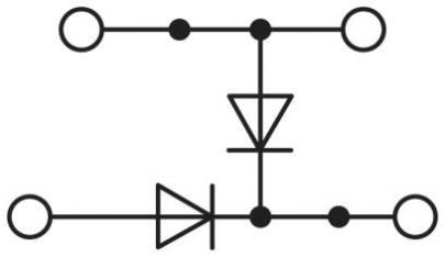 ul-ur o-ur 5-2dio 2 pttb gennemgangsklemme