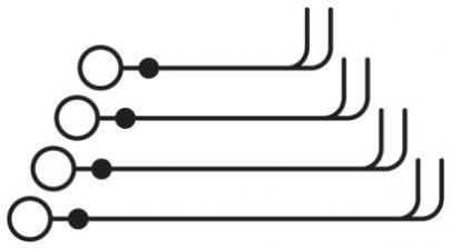 2p 5-4l 2 pt fleretagesklemme