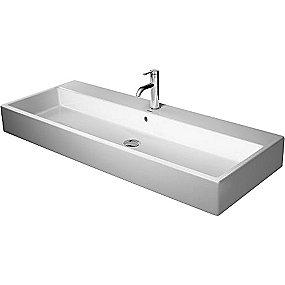 wondergliss med hanehul uden 120x47cm ndvask h air vero duravit