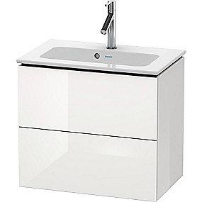 234263 vask til passer skuffer 2 med jglans h hvid compact 1cm 62x39 vaskeskab l-cube duravit