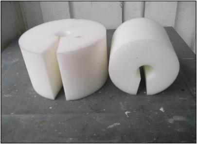 40mm h x 20mm x 110 udv skumrondeller