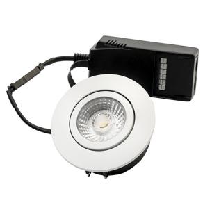 profile low - hvid mat ra95 38 320lm 2700k 6w led downlight 2 v 30 diospot