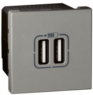 magnesium moduler 2 2400ma usb dobbelt arteor