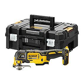 lader og batteri uden kuffert med li-ion xr 18v multi-cutter dcs355nt dewalt