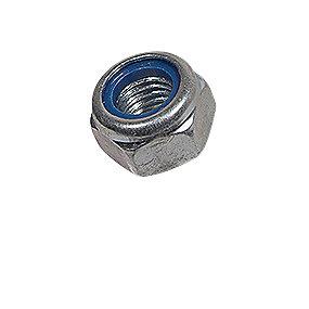 stk 100 a pakke - 6 st�l lav 985 din elforzinket m12 l�sem�trik bossard