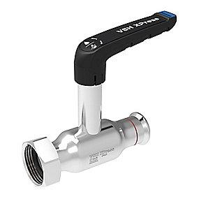 oml�ber-press dn10 h�ndtag og spindel h�j med mm 15 x 4 3 kuglehane fz xpress vsh