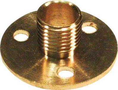 messing 10mm plade m nippel