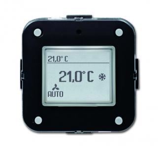 18-500 6109 display med temperatursensor knx abb