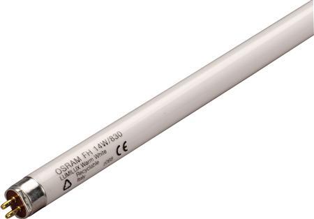 16x1449mm hvid varm lumilux ho 827 80w r lysstofr t5 osram