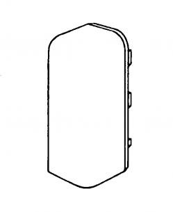 m5554 perlehvid sl20051 f venstre endestykke