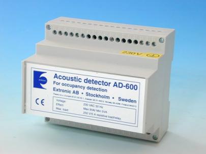 din-skinne p montering til detektor akustisk ad600