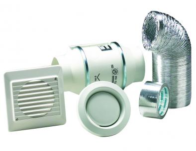 100mm - kanalventilationskit 100z 160 td p s