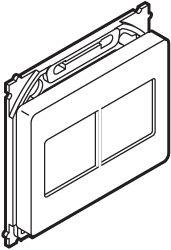 hv lige opus keyst 1xrj45 udtag