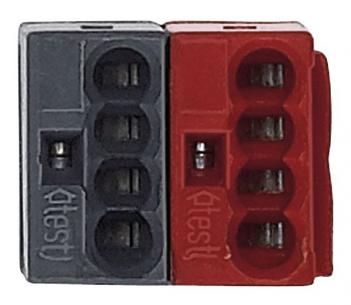 d r sort buskonnektor